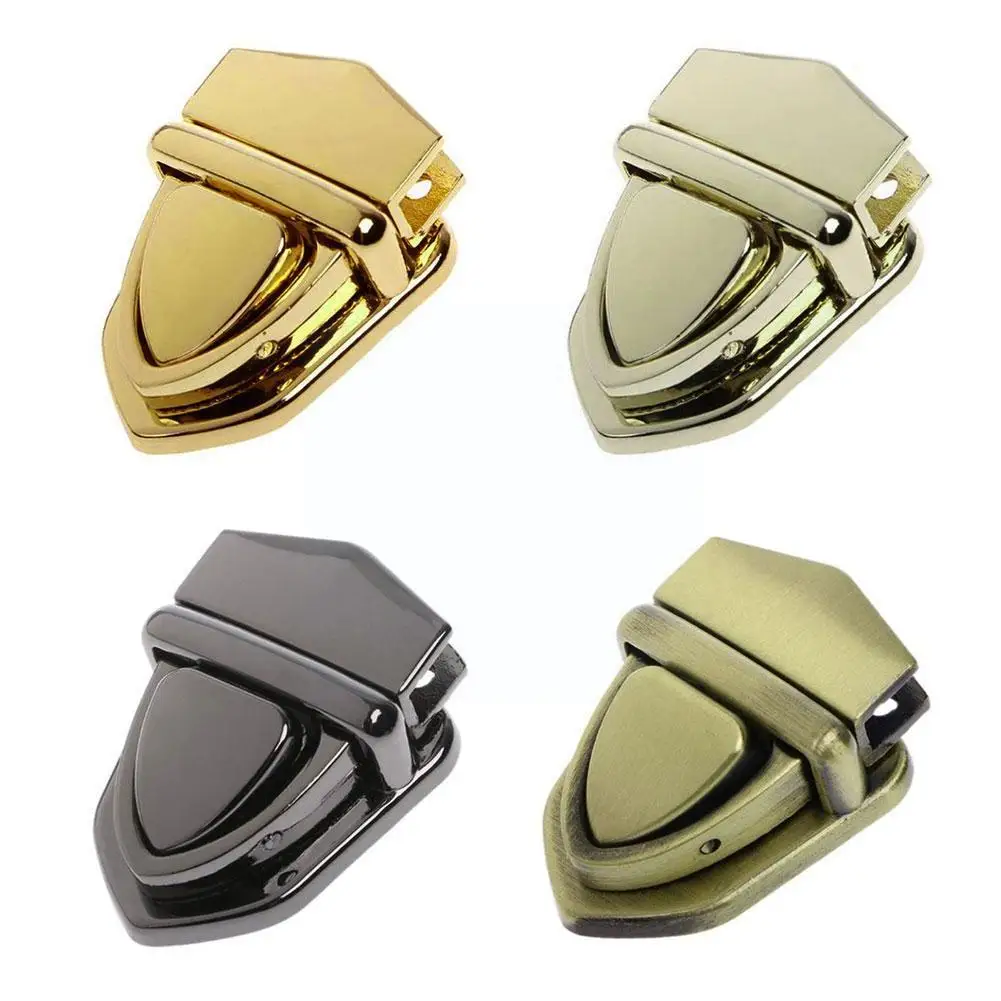 

Fashion Metal Bag Case Lock Buckle Clasp for Handbags DIY Craft Turn Lock Shoulder Bags Purse Tote Bag Hardware Accessories Y5L6