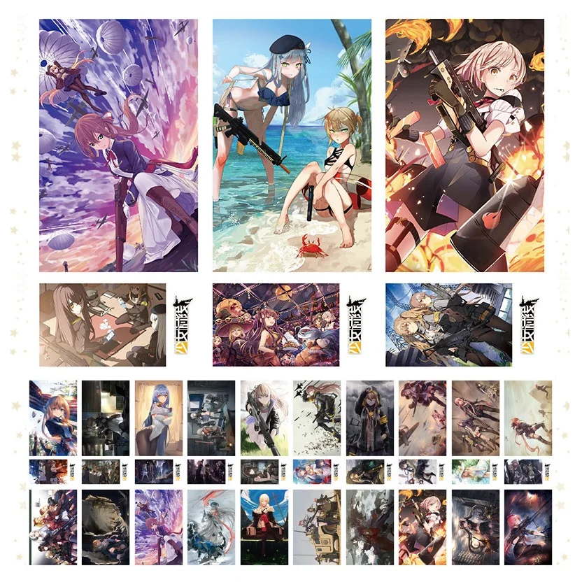 Открытка с героями мультфильмов 180 шт./компл. для девочек фронтовой игрой