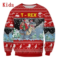 love dinosaur hoodies t shirt 3d printed kids sweatshirt long sleeve boy for girl funny animal pullover 16
