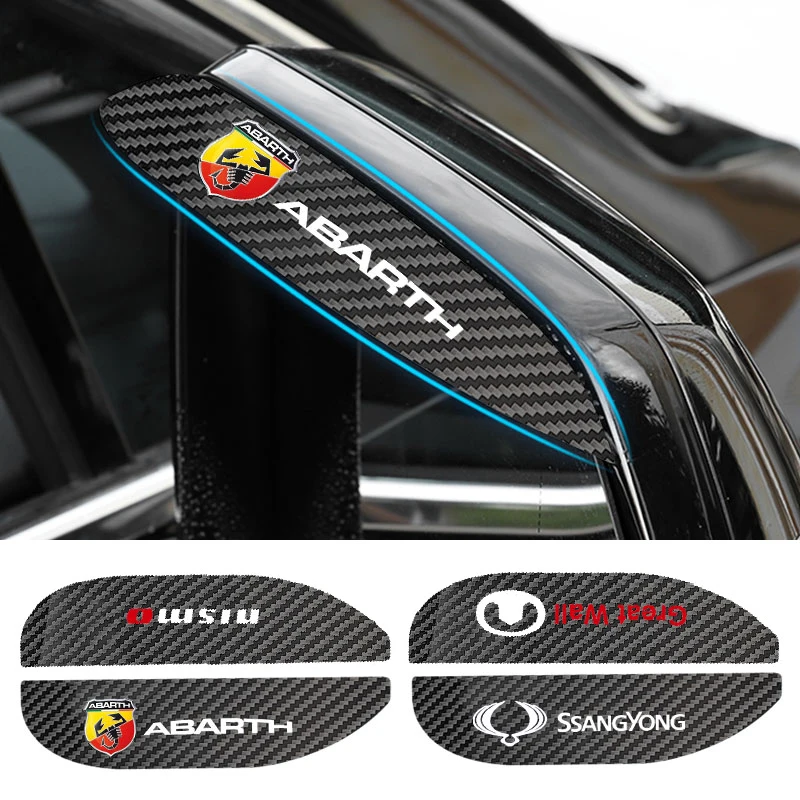 

Car Styling Rearview Mirror Rain Eyebrow Sticker for KIA Rio K2 K3 K4 K5 KX3 KX5 Cerato Soul Forte Sportage R Sorento Optima