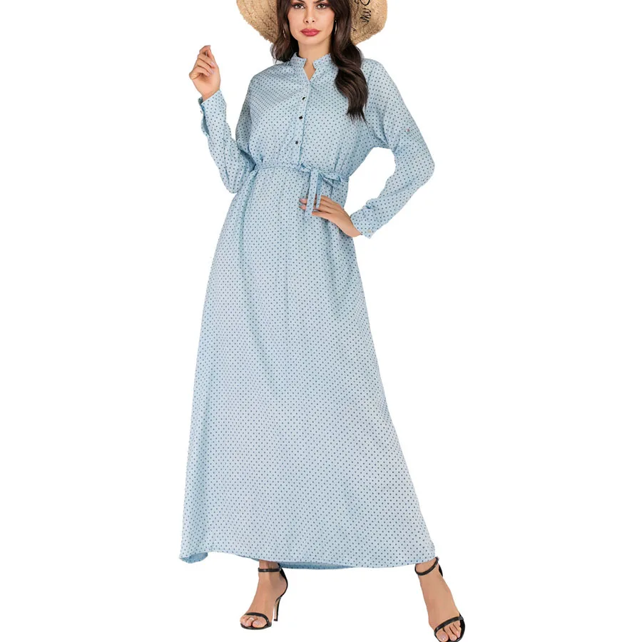 Женское однобортное платье из хлопка и льна литературное однотонное с принтом