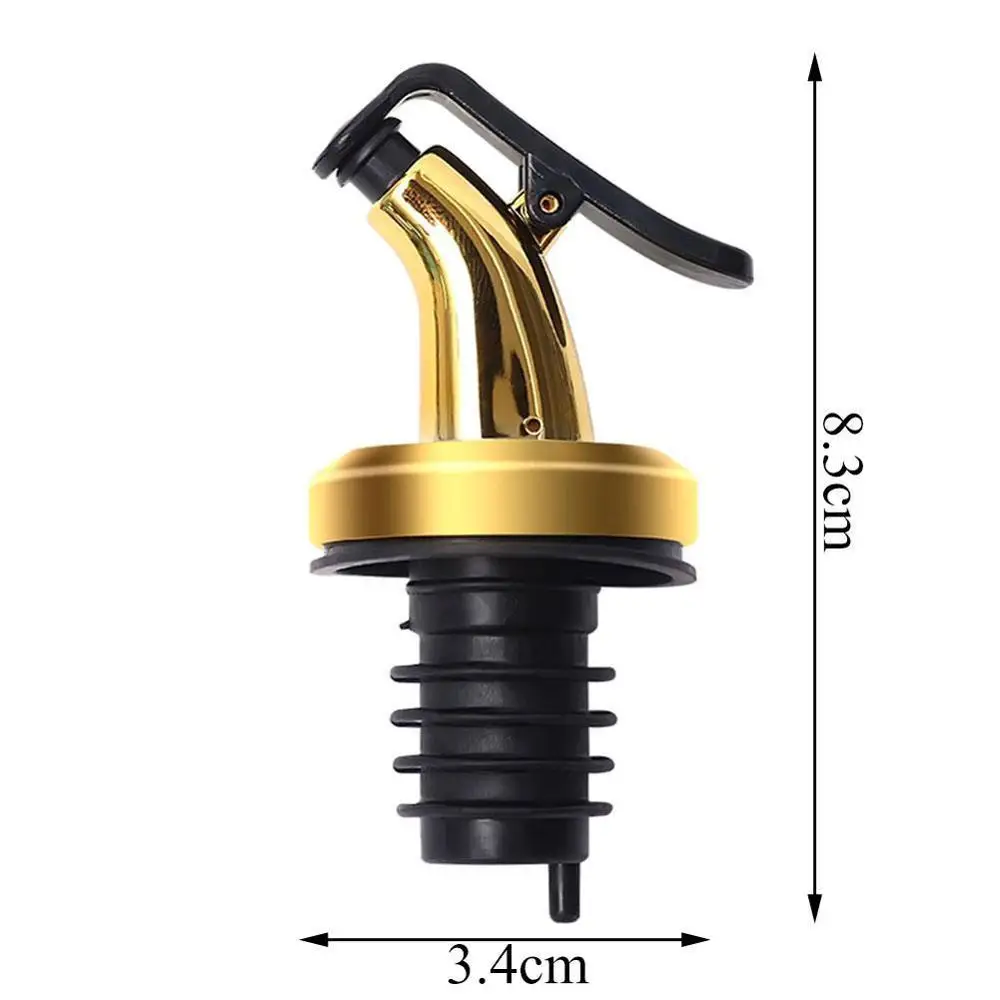 

1 PCS Bottle Stopper Leak Proof Wine Stopper Bottle Tool Oil Cap Wine Dispenser Kitchen Sprayer Pourer Olive Spout Stopper A5J6