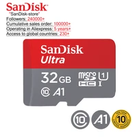 sandisk 100 original 128gb memory card 64gb 32gb uhs 1 max read speed 98ms 16gb micro sd card class10 uhs 1 flash card microsd