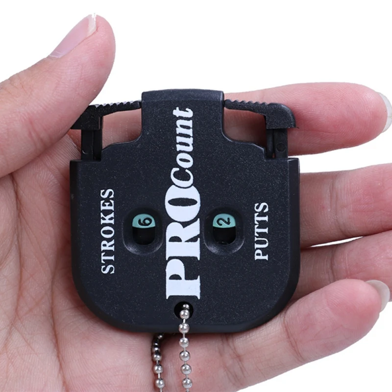 

Small Golf Score Counter Indicator Stroke Mini Attachment Scorekeeper Supplies