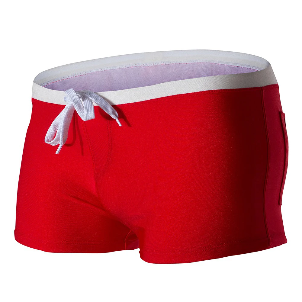 

2021 Summer Men's Sexy Swim Swimsuit Trunks Boxer Loose Briefs Swimming Swimwear Fashion Summer Beach Quick-Drying Shorts Pants