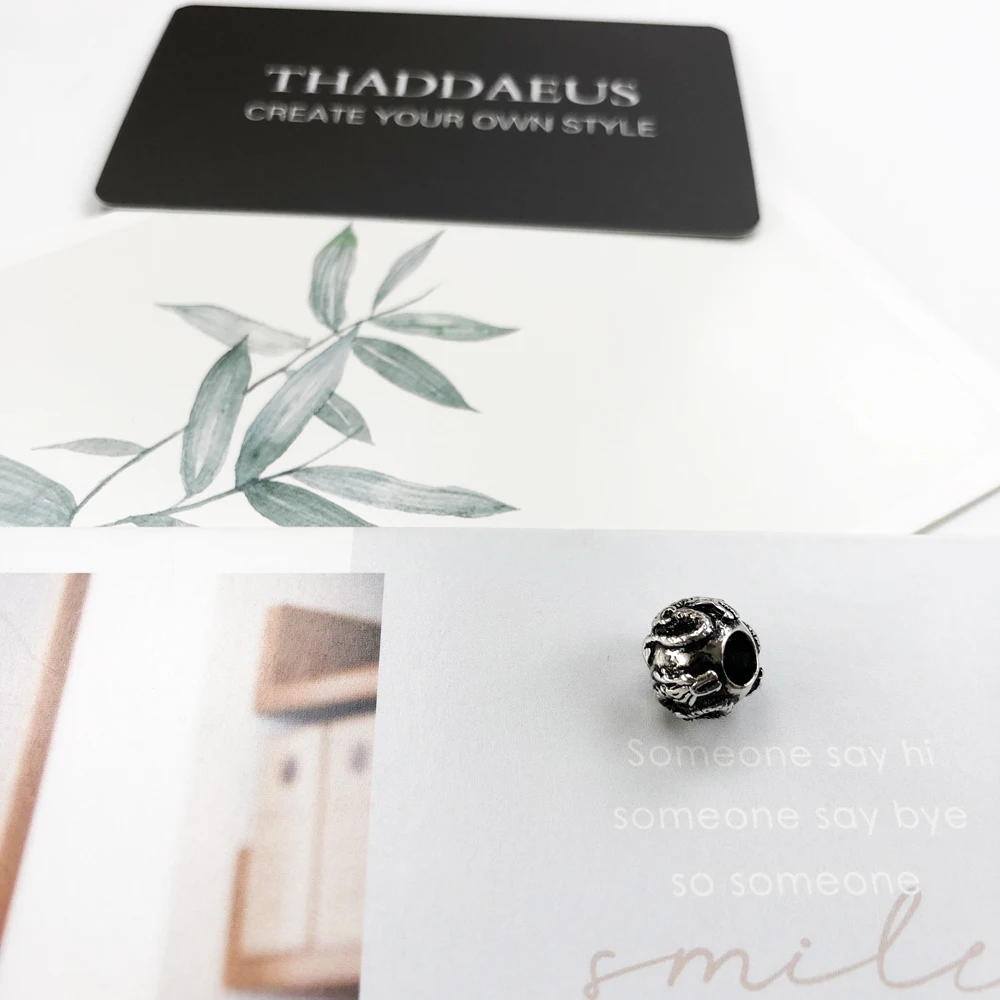 Бусины дракон серебряные бусины 925 пробы подходит браслет ожерелье из Европы Rebel