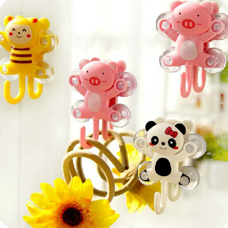 

New Fashion Cute Cartoon Sucker / Sucker Hook Robe Hook Bathroom Accessories