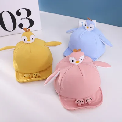 

Кепка с рисунком пингвина для детей 1-3 лет