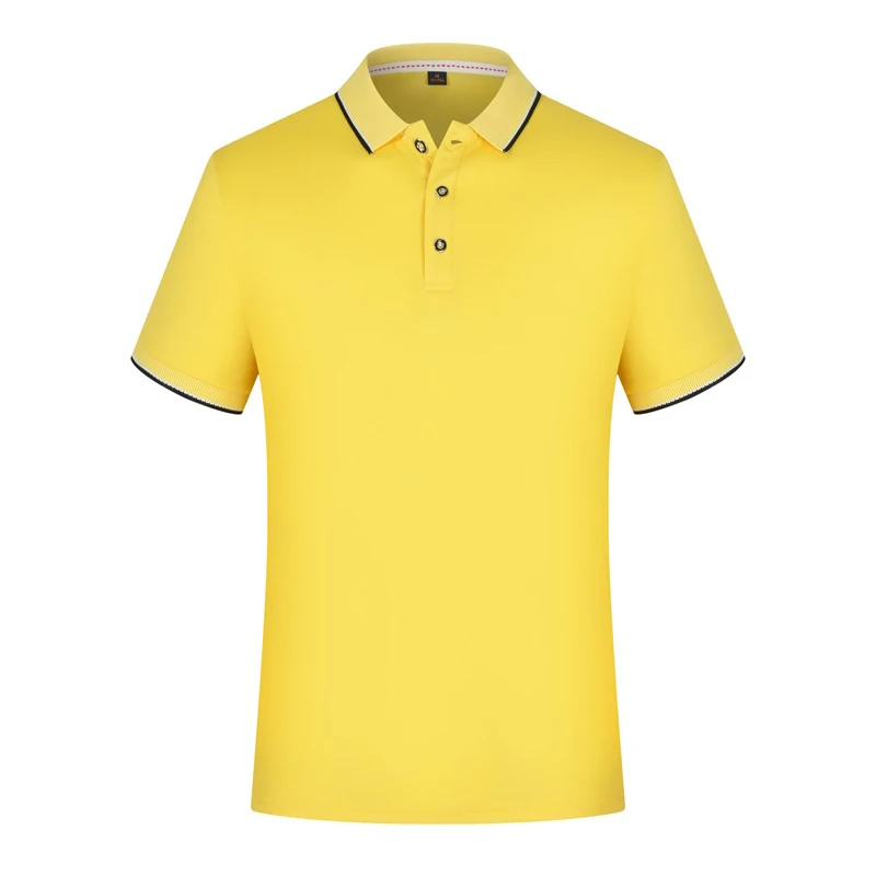 

The latest design of neck multicolor men's short sleeve T-shirt Lapel short sleeve polo shirt for men and women