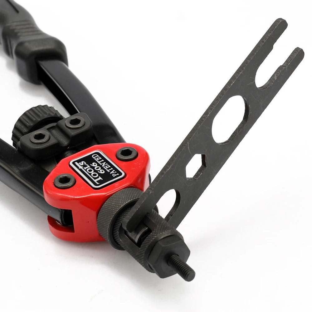 

BT-606 Hand Riveter Gun tool Hand Insert Rivet Nut Tool Riveting Tools with Nuts BT-606 Double Insert Manual Rivets Machine