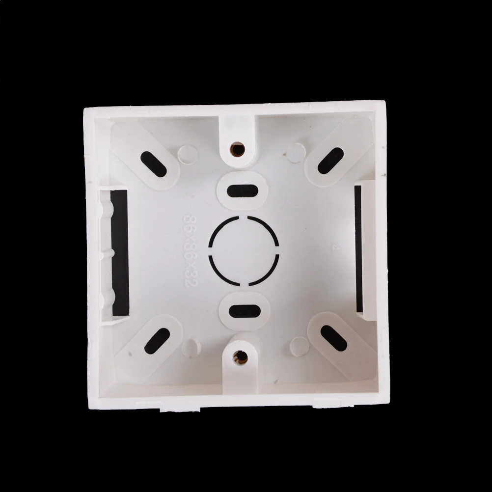 Практичная универсальная Белая магнитная кассета 86 для настенного выключателя и