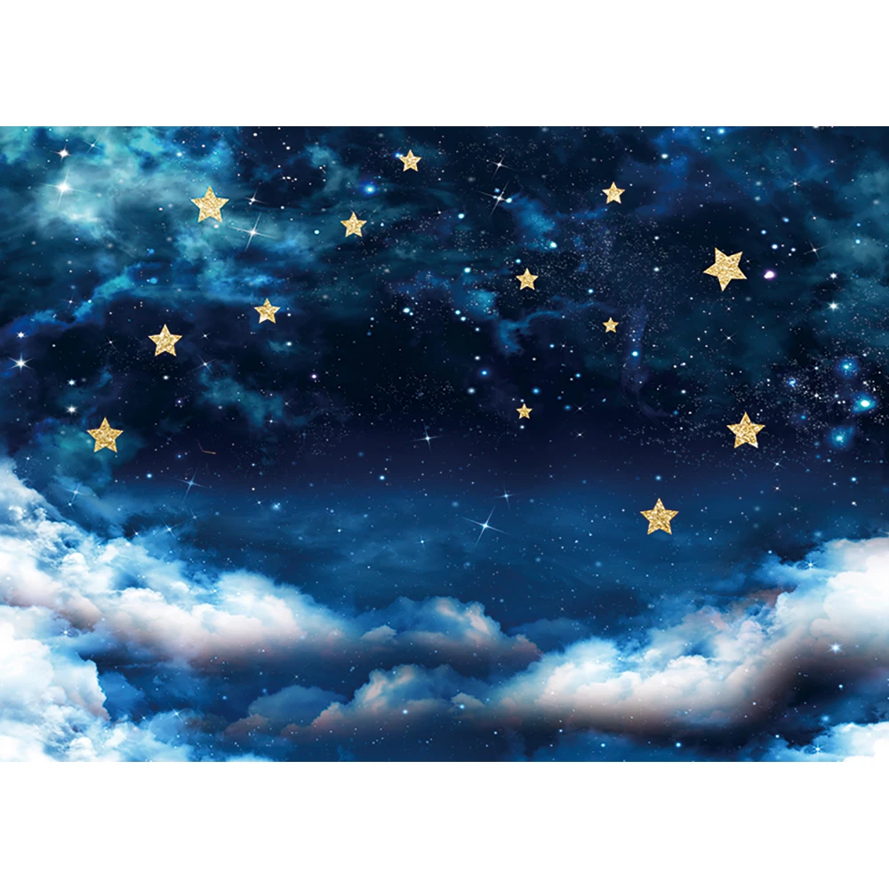 Allenjoy фон для дня рождения многоярусная юбка детского с изображением звездной