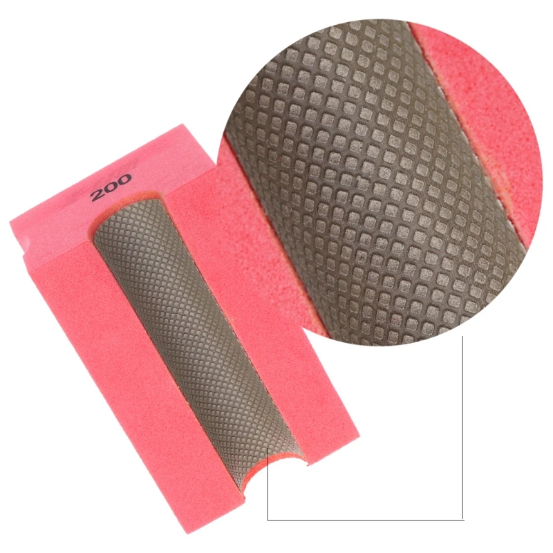 

60-200 Grit Premium Assorted COARSE Grits V20 Profile Diamond Hand Polishing Pad Dropshipping