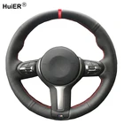 Ручное шитье чехол рулевого колеса автомобиля для BMW M Sport F30 F31 F34 F10 F11 F07 F45 F46 F22 F23 M235i M240i X1 F48 X2 F39 X3 F25