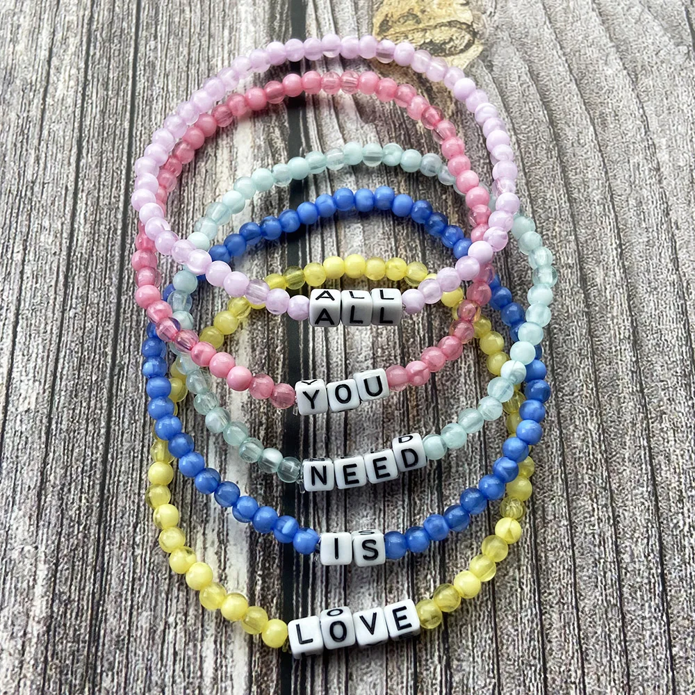 Женский эластичный браслет ручной работы в богемном стиле|Браслеты с шармами| |