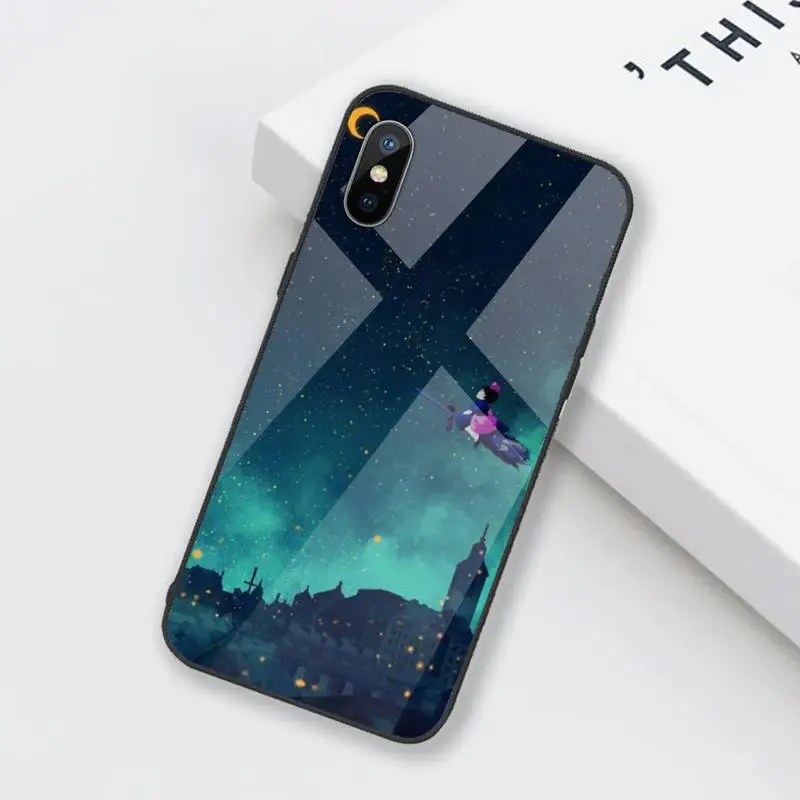 

Hayao Miyazaki Cute Totoro Anime Phone Case Tempered glass For iphone 6 6S 7 8 plus X XS XR 11 12 mini PRO MAX