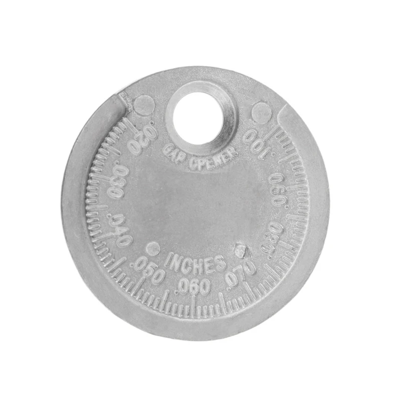 

Spark-Plug Gap Gauge Tool Measurement Coin-Type 0.6-2.4Mm Range Spark-Plug Gage