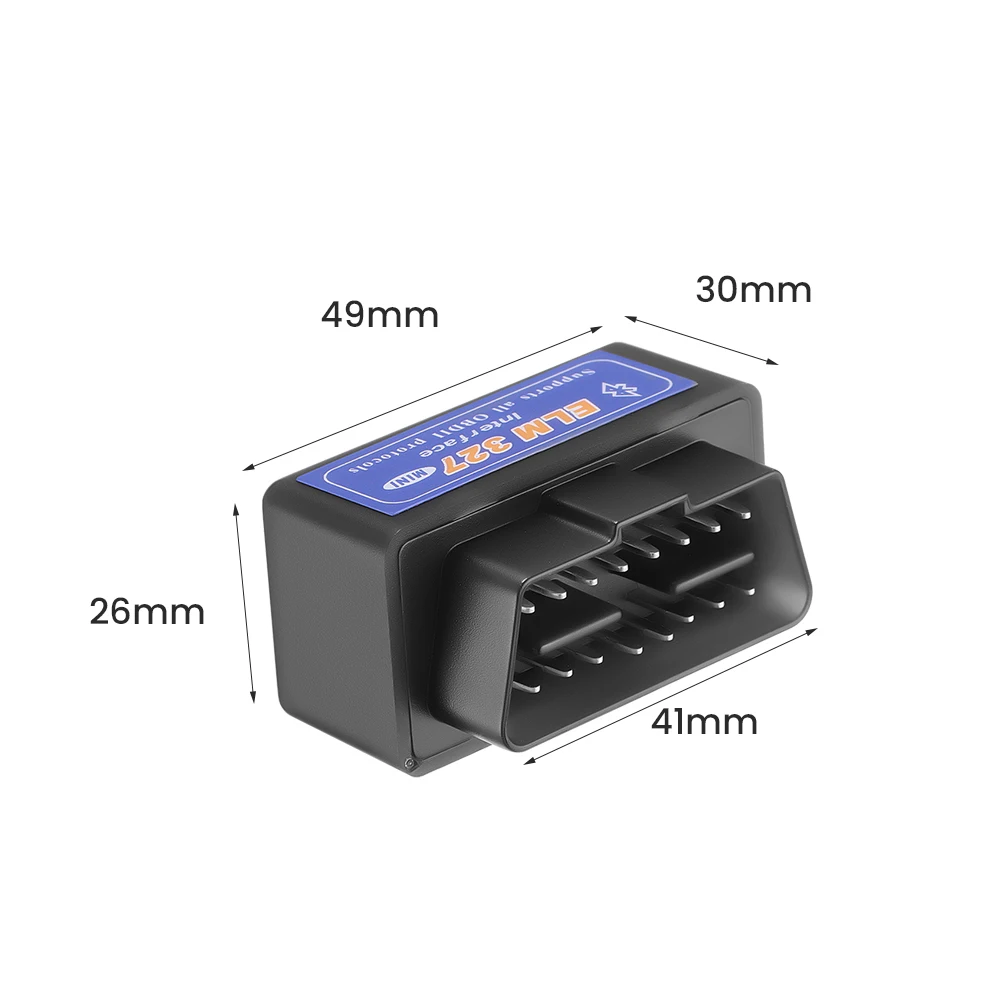 Мини-сканер ELM327 V1.5 Bluetooth OBD2 устройство для считывания кодов OBD 2 II автомобильный