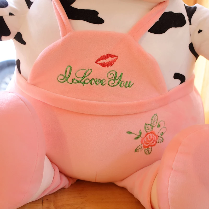 

50 / 80 / 110cm High Quality Cow Plush Toy Doll Pillow Doll Is A Birthday Gift For Baby Children Boys And Girls