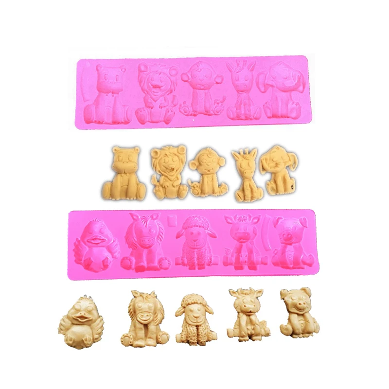

Many Animal Silicone Mold For Baking Cooking Tools Of Cake Decorating Fondant Sugar Bakery Mug Pastry Kitchen Accessories