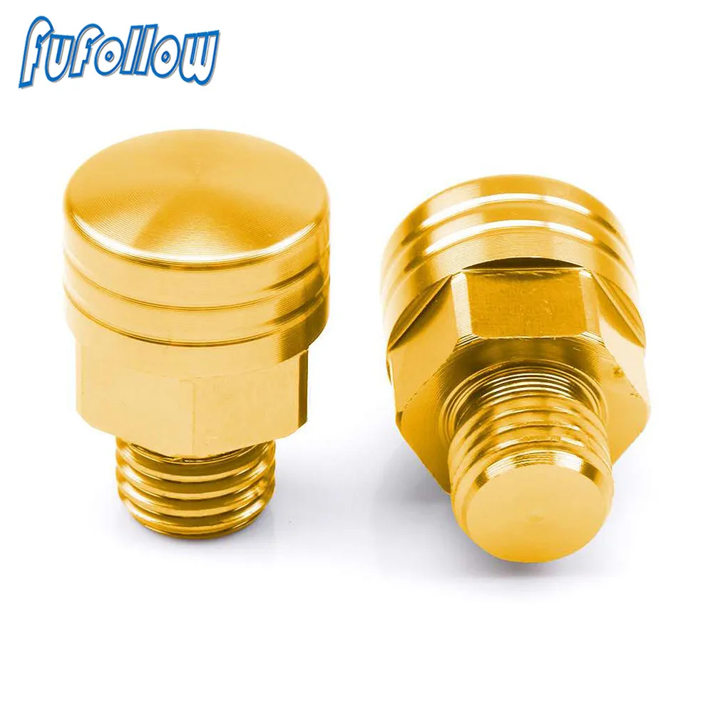 

For Honda CB500F CB500X CRF250 Rally CRF250L CRF250M Universal M10x1.25 Motorcycle CNC Rear View Side Mirror Hole Mirrors Screw