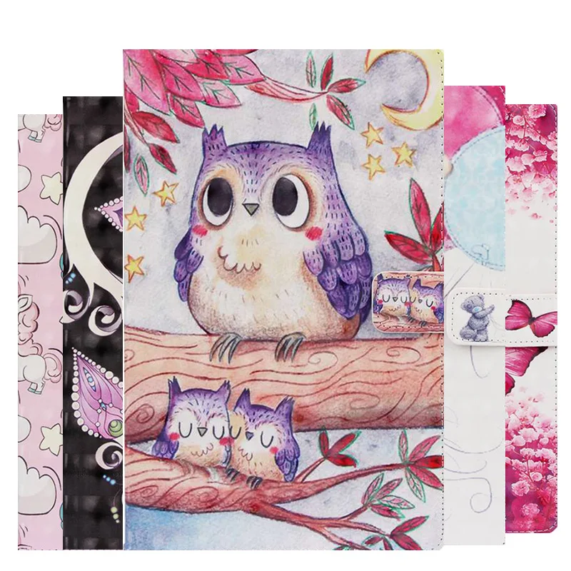 Модный чехол из искусственной кожи с 3D рисунком для Samsung Galaxy Tab S4 10 5 дюйма |