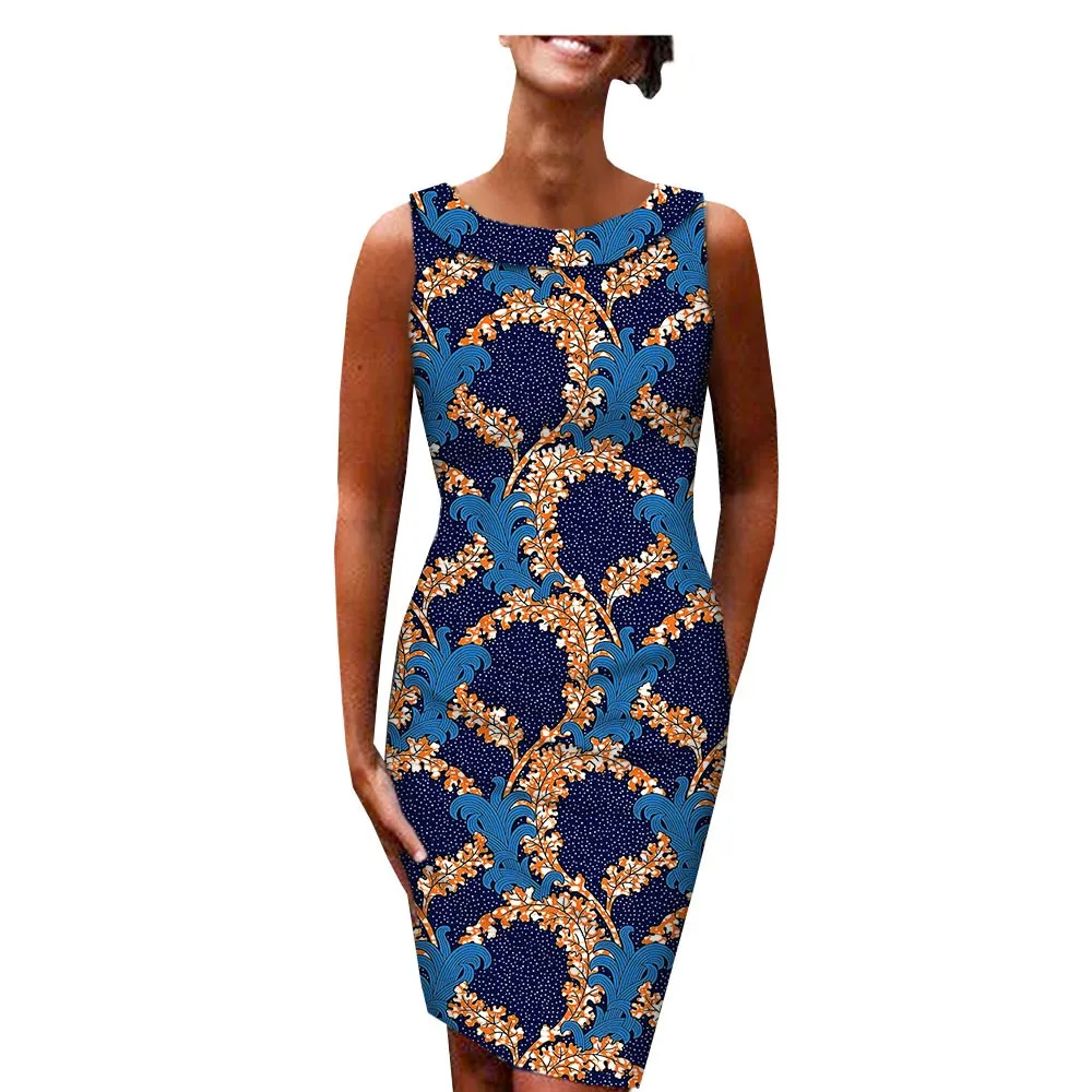 Африканские платья для женщин в африканском стиле новый дизайн декольте