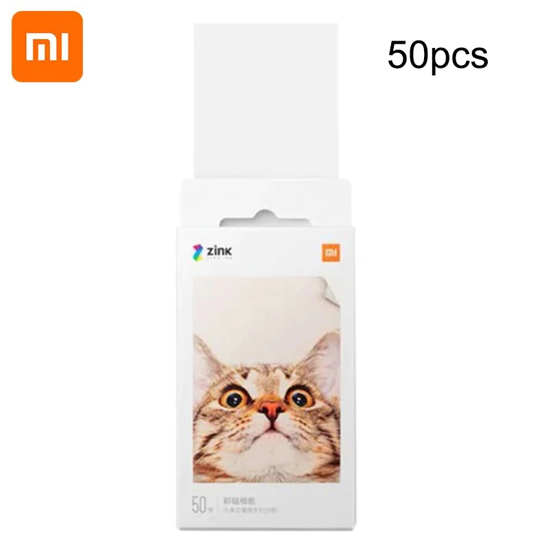 

Xiaomi Zink 3-inch Mini Pocket Photo Printer 10 / 20 / 50 Sheets Photo Printer Paper DIY Share Picture