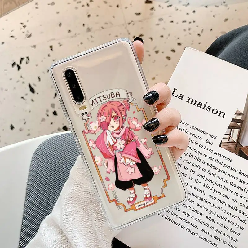 

Toilet Bound Hanako Kun Phone Case Transparent for Samsung A71 S9 10 20 HUAWEI p30 40 honor 10i 8x xiaomi note 8 Pro 10t 11