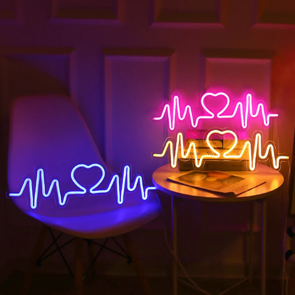 

LED Neon Night Light Sign Wall Art Sign Night Lamp Xmas Birthday Gift Wedding Party Wall Hanging Neon Lamp Home Decor Wholesale