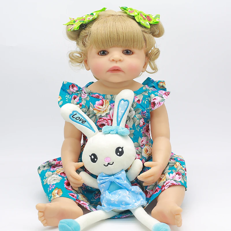 DollsEivvfie 58 см реалистичные полностью виниловые Детские куклы reborn DIY игрушки для