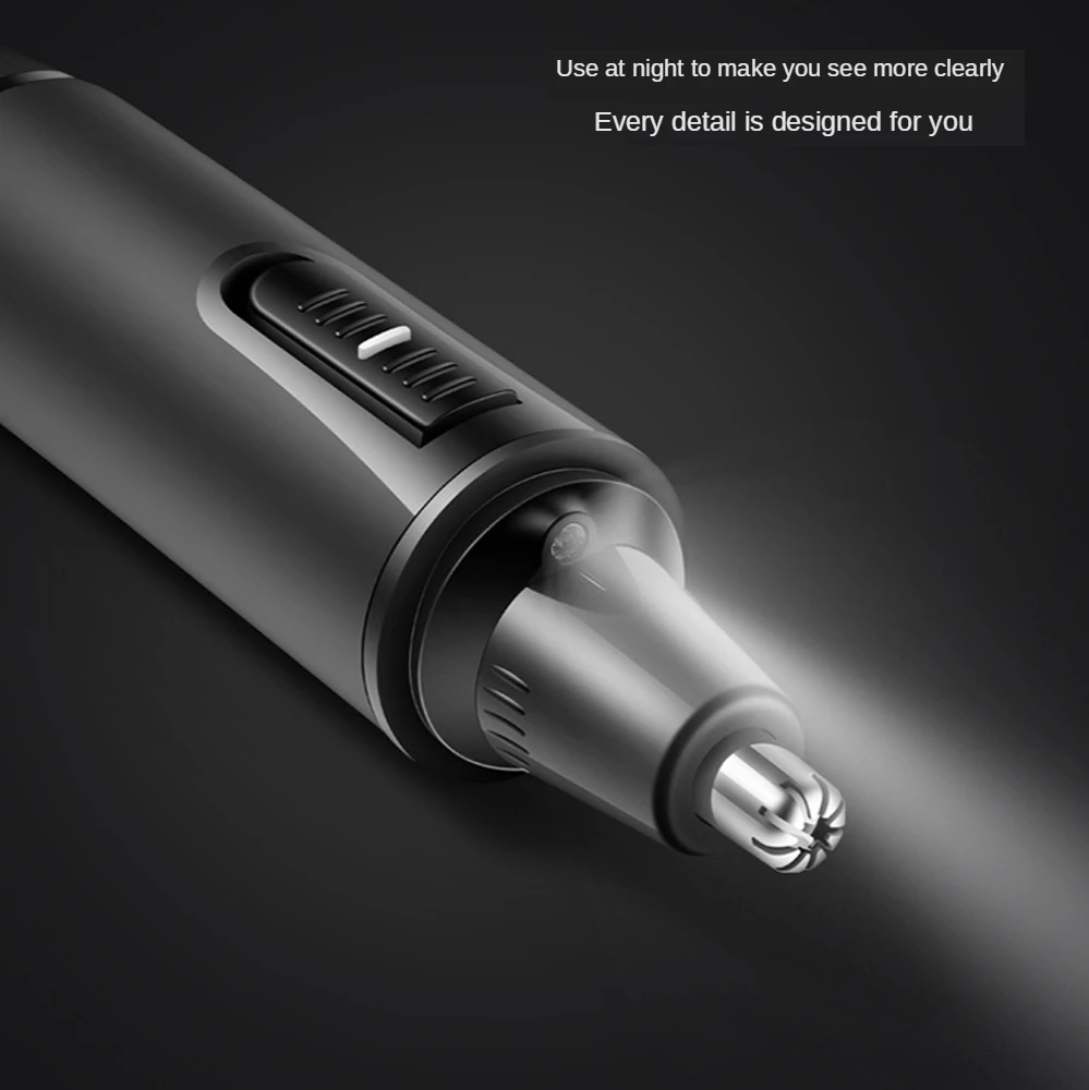 Электрический триммер для ушей и носа 3 в 1 Мужская бритва перезаряжаемый