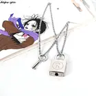 2 шт.компл. аниме ИИ Ядзава Бана любимый ключ и замок модный металлический кулон Косплей Аксессуары горячее Ожерелье Новинка