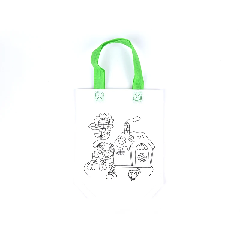 Saizhi DIY Рисование игрушки цветные граффити мешок ручной работы детей экологически чистый материал SZ3102