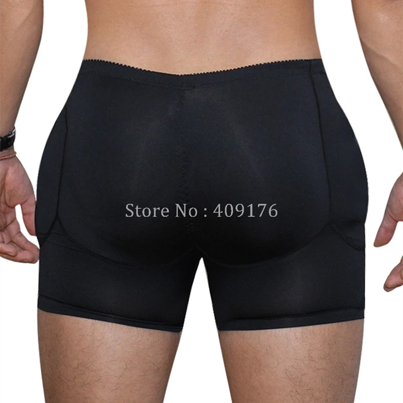 Men Padded Butt Lifter Control Panties Waist Trainer Corsets Slimming Shaper Pads Enhancement Underwear 6XL