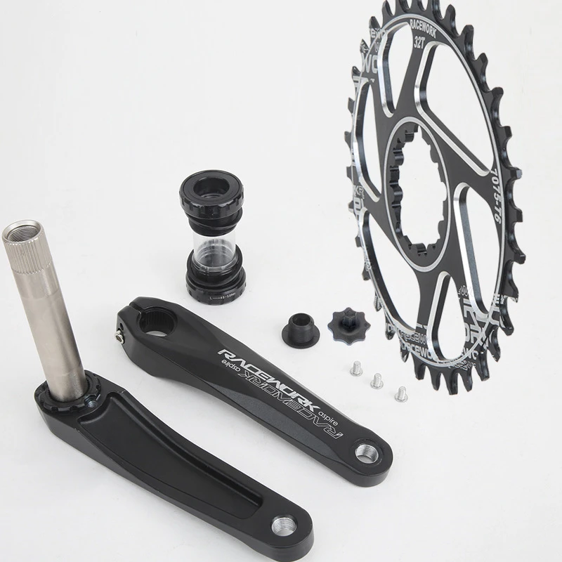 104BCD MTB Кривошип 170 мм велосипедный 1*11 1xsystem узкий широкий GXP Single Chainring Plate Chainwheel для