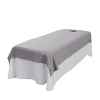 1pcs professional beauty salon bed sheets spa treatment bed massage table cover solid sheets bedspread