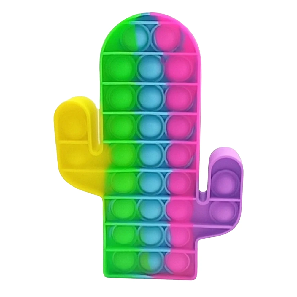 Caja de l&aacute;pices de burbujas para ni&ntilde;os, juguetes sensoriales, art&iacute;culos de papeler&iacute;a de silicona, bolsa de almacenamiento, juguetes antiestr&eacute;s para aliviar el estr&eacute;s-4