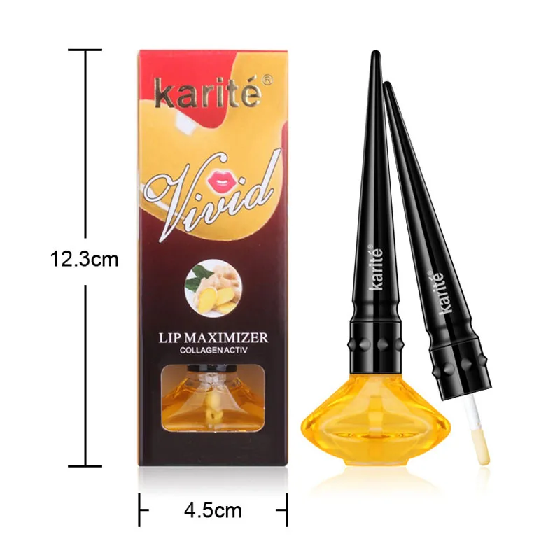 Блеск для губ с коллагеном Activ водоотталкивающий блеск Очищающий более полных и