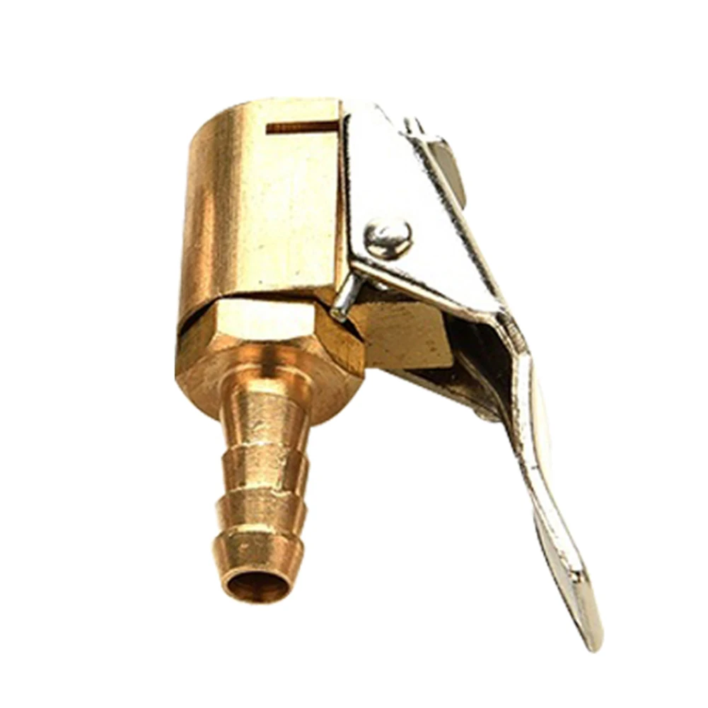 6/8mm Car Tire Wheel Inflator Pump Valves Clip On Air Hose Chuck Clamp Connector Accessories Professional Spared Parts | Автомобили и