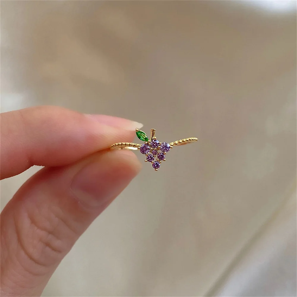 Кольцо с фруктами Модные Ювелирные Изделия Bague Femme вечерние подарок Летний стиль