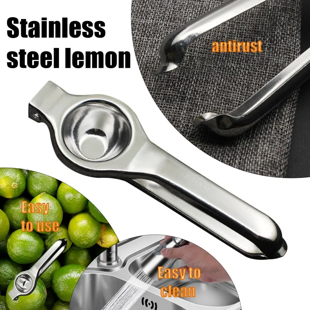 PREUP Stainless Steel Hand Orange Lemon Juice Press Squeezer Convenient Fruits Citrus Juicer Fruit &amp Vegetable Tools | Дом и сад
