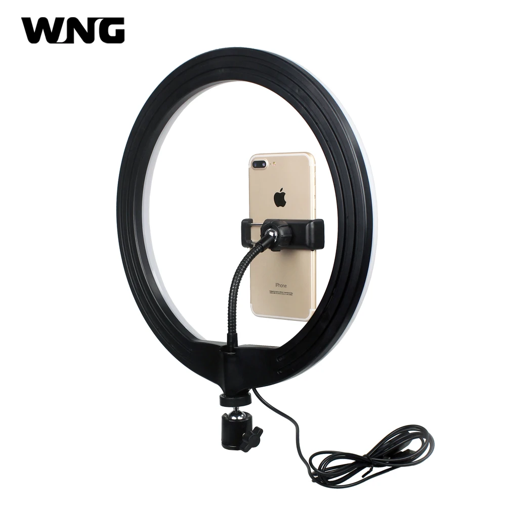 

12" 30cm Dimmable Photography Lighting LED Selfie Ring Light Ring Lamp With Stand Tripod For YouTube Makeup Video Live Studio