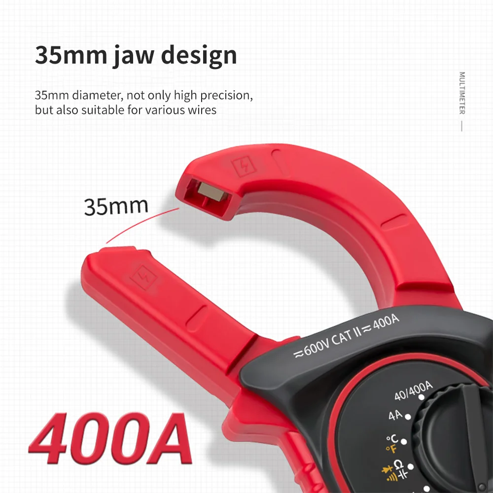 Умный Цифровой мультиметр зажим ANENG ST202 Вольтметр постоянного и переменного тока