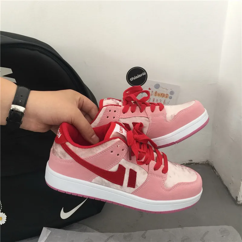 

2021 New Women's Shoes Gentle Cream Blue Korean Style Father Shoe Suede Retro Japanese Retro Sports Casual Board Shoes