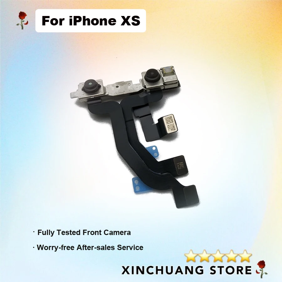 Оригинальная качественная Фронтальная маленькая камера для Apple iPhone X - XR Xs Max