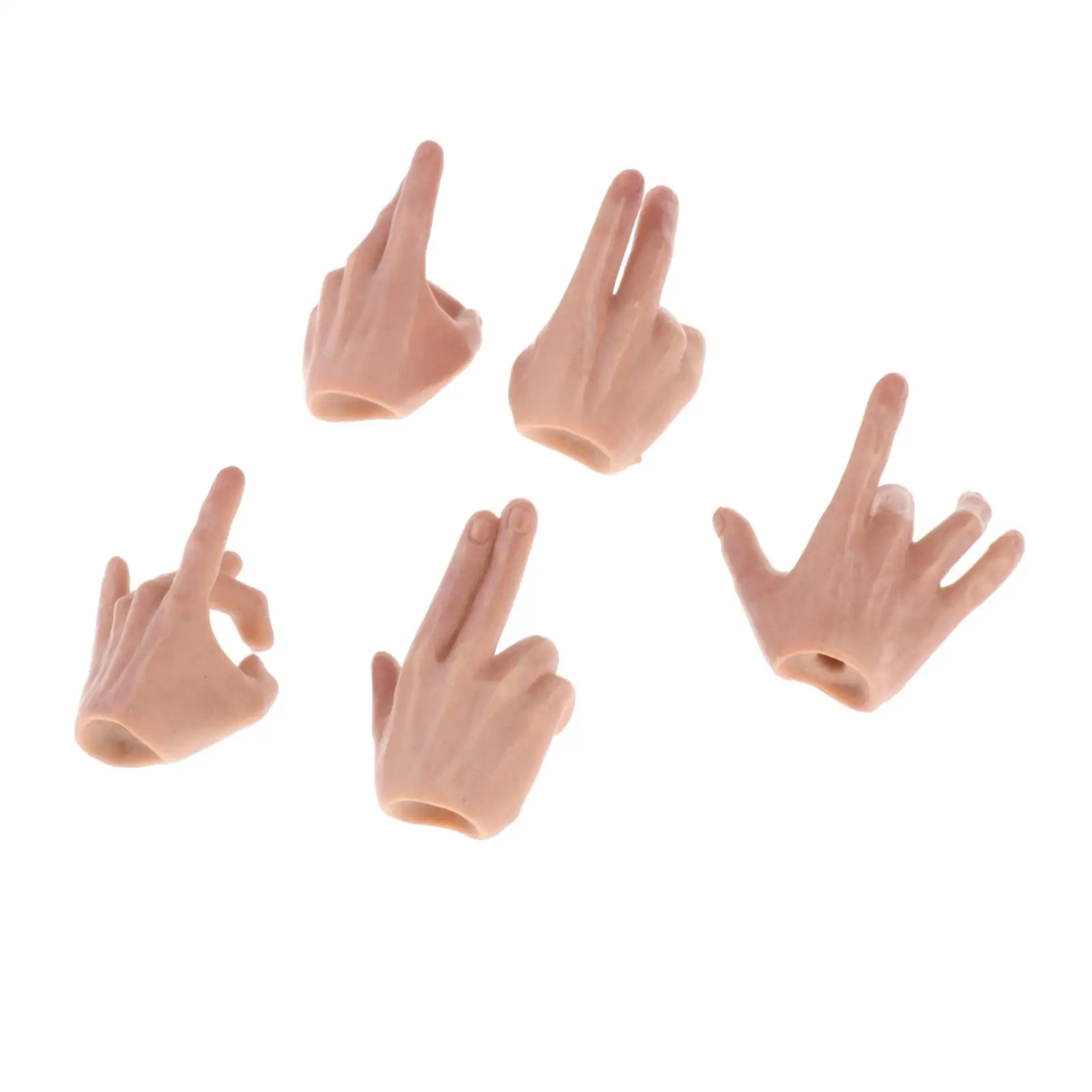 

5 Pieces 1/6 Hands Model for DID DML JO 12'' Action Figures Solider Accs