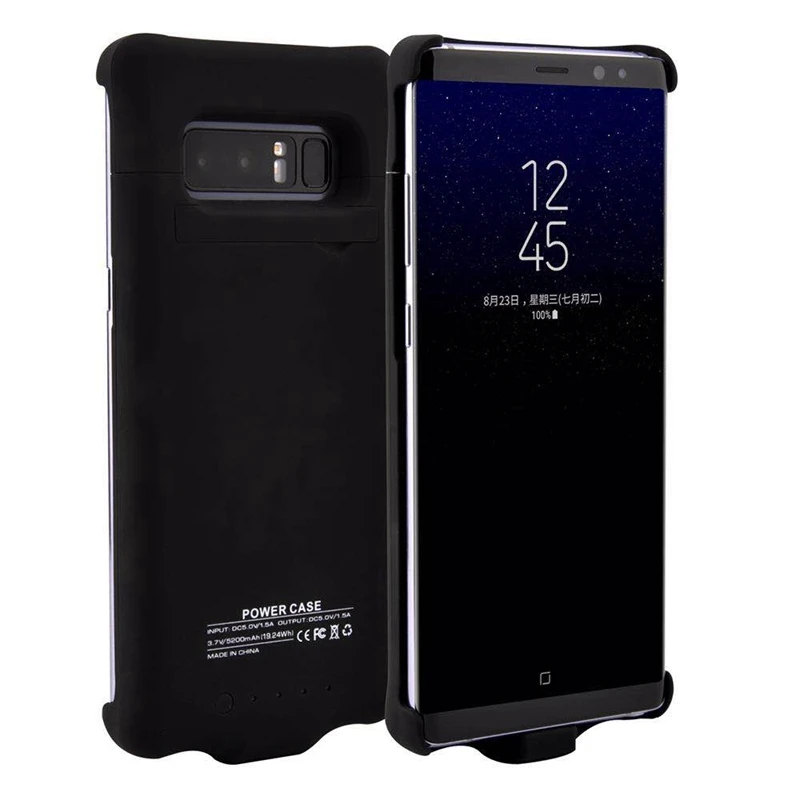 Чехол для аккумулятора для samsung galaxy note 8 5200mAh зарядное устройство чехол для samsung galaxy note 8 N9500 Bateria Externa de Celular чехлы