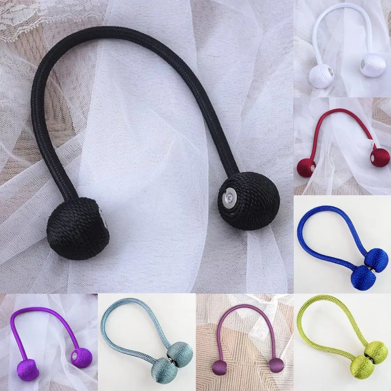 

Modern minimalist magnet curtain buckle magnetic curtain clip belt decorative accessories home curtain creative magnetic buckle