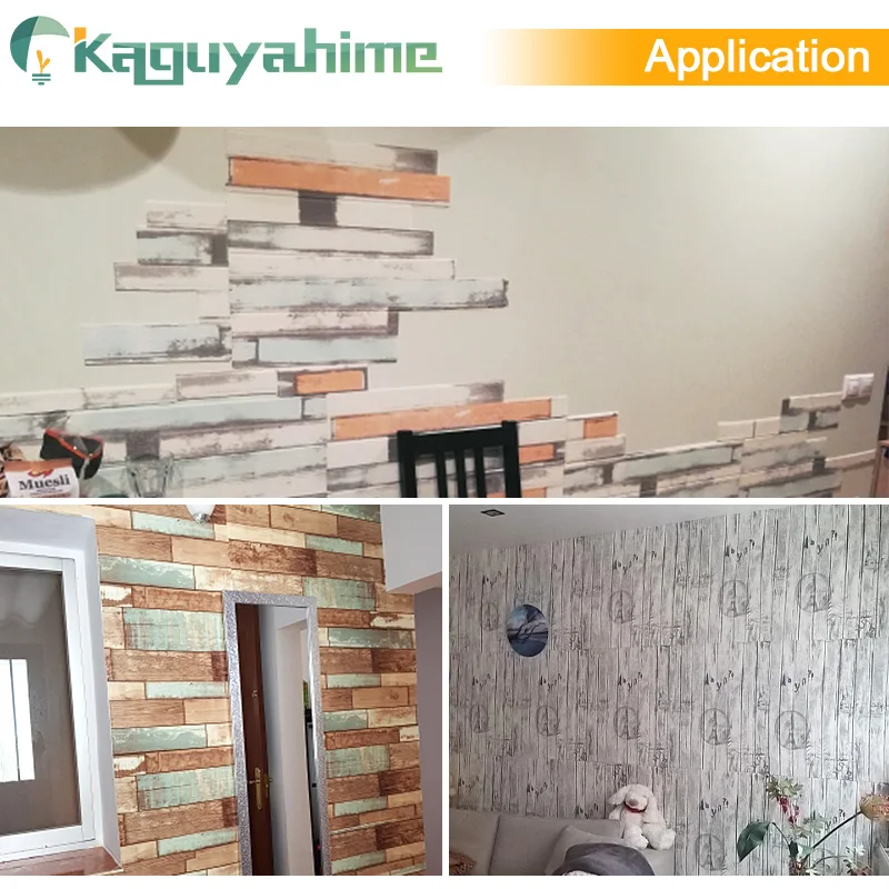 Kaguyahime 3D обои кирпич сделай сам водонепроницаемый для окружающей среды мрамор